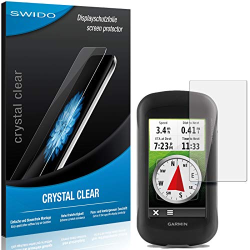 2 x SWIDO® Protector de pantalla Garmin Montana 680t Protectores de pantalla de película "CrystalClear" invisible