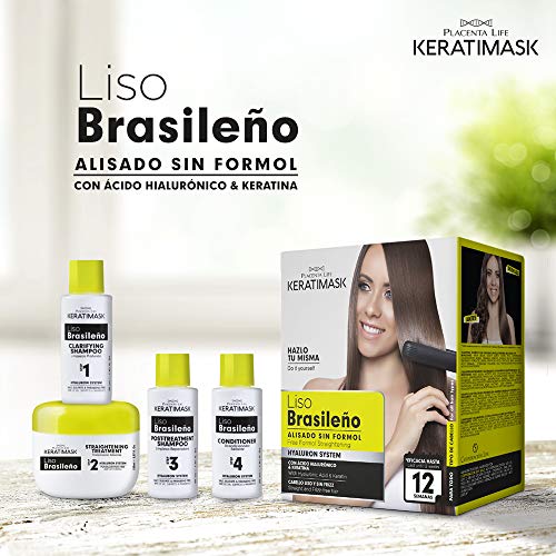 Be Natural Kit de Alisado Brasileño con Keratina