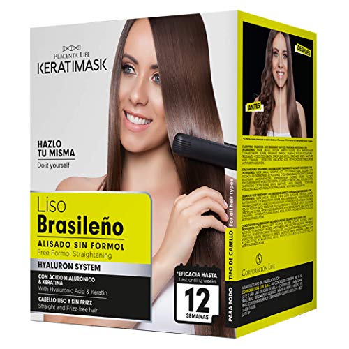 Be Natural Kit de Alisado Brasileño con Keratina