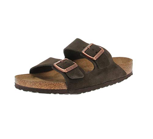 Birkenstock Schuhe Arizona SFB Veloursleder Weichbettung Normal Mocca (951311) 43 Braun