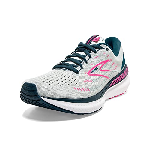 Brooks Glycerin GTS 19, Zapatillas para Correr Mujer, Ice Flow Navy Pink, 37.5 EU