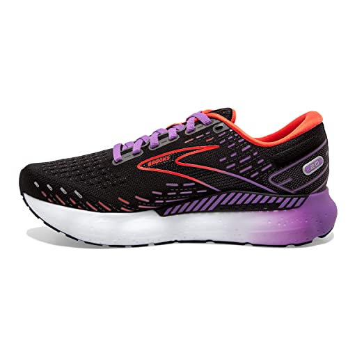 Brooks Glycerin GTS 20, Zapatillas para Correr Mujer, Black Bellflower Fiesta, 43 EU