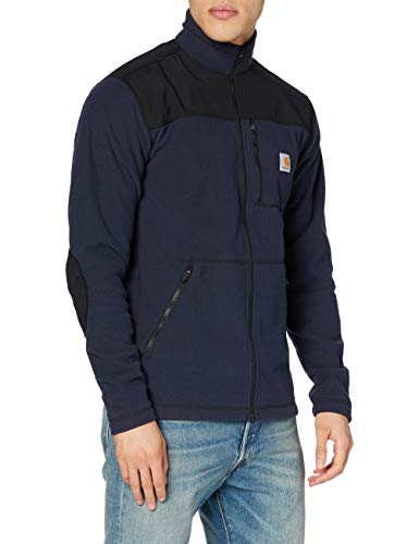 Carhartt Fallon Full-Zip Sweatshirt Sudadera, azul marino, XXL para Hombre