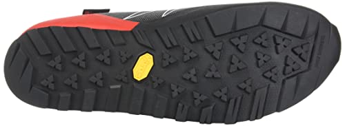 Dolomite Zapato CRODAROSSA Lite GTX 2.0, Zapatillas Unisex Adulto, Black/Fiery Red, 38 2/3 EU