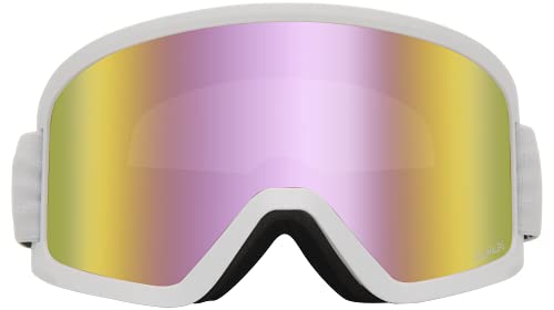 Dragon DX3 OTG Base Ion Gafas de esquí, Unisex-Adult, White, Medium