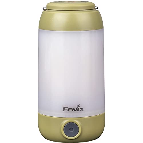 Fenix CL26R - Lámpara LED para Camping (400 lúmenes), Color Verde