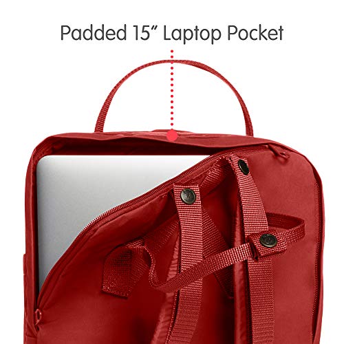 Fjallraven F27172-215 Kånken Laptop 15" Autumn Leaf OneSize