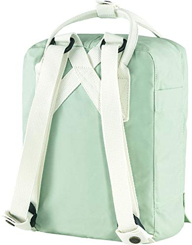 Fjallraven Kånken Mini Backpack, Unisex Adulto, Mint Green/Cool White, OneSize