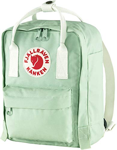 Fjallraven Kånken Mini Backpack, Unisex Adulto, Mint Green/Cool White, OneSize