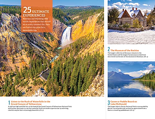 Fodor's Montana and Wyoming: with Yellowstone, Grand Teton, and Glacier National Parks (Full-color Travel Guide)