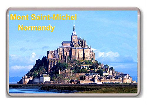 Francia, Normandía, Mont Saint-Michel/imán de nevera.!!!