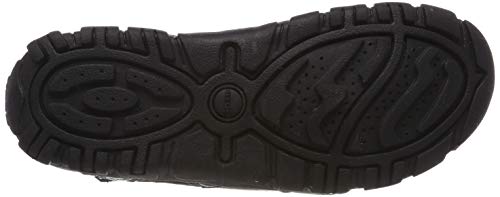 Geox U SANDAL STRADA B Sandalias Punta Cerrada Hombre, Negro (Black C9999), 44 EU