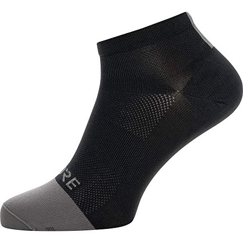 GORE WEAR M Calcetines unisex, Talla: 41-43, Color: negro/gris