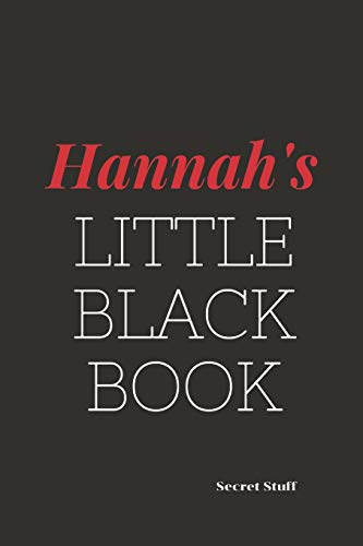 Hannah's Little Black Book.: Hannah's Little Black Book.: 5