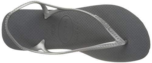 Havaianas Sunny, Sandalias, para Mujer, Gris Acero, 35/36 EU