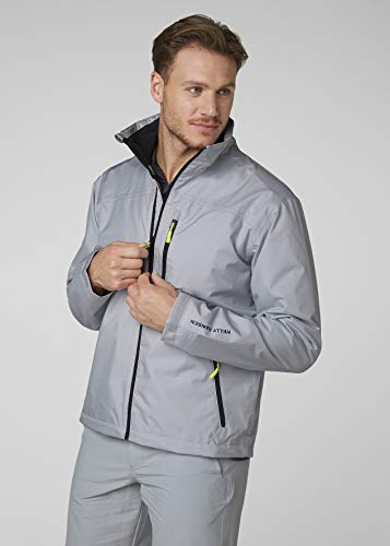 Helly Hansen Crew Jacket Chaqueta, Hombre, Grey Fog, 2XL