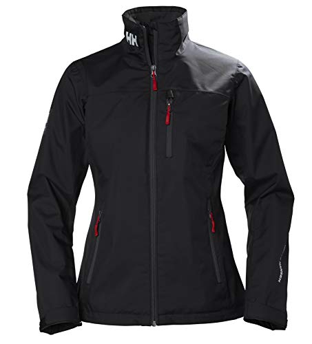 Helly Hansen W Crew Midlayer Jacket Chaqueta Deportiva, Mujer, Negro, L