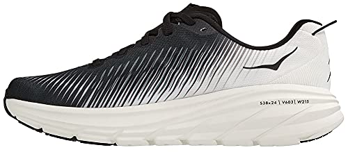 Hoka Rincon 3, Zapatillas de Running por Hombre, Negro (Black/White BWHT), 46 2/3 EU