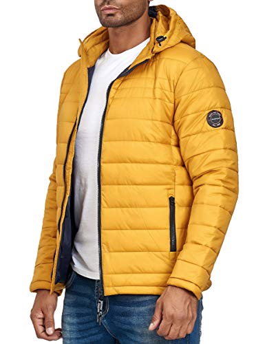 Indicode Lascelles - Chaqueta de entretiempo para hombre, amarillo, L