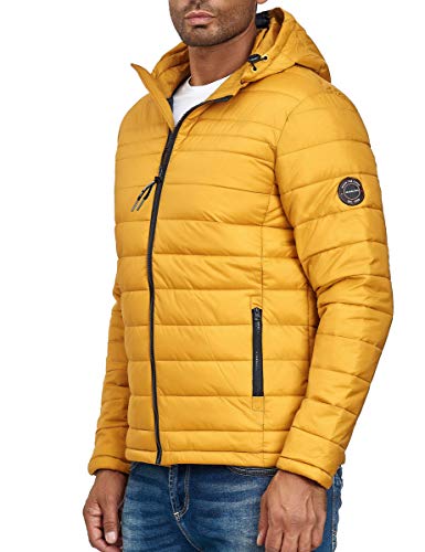 Indicode Lascelles - Chaqueta de entretiempo para hombre, amarillo, L