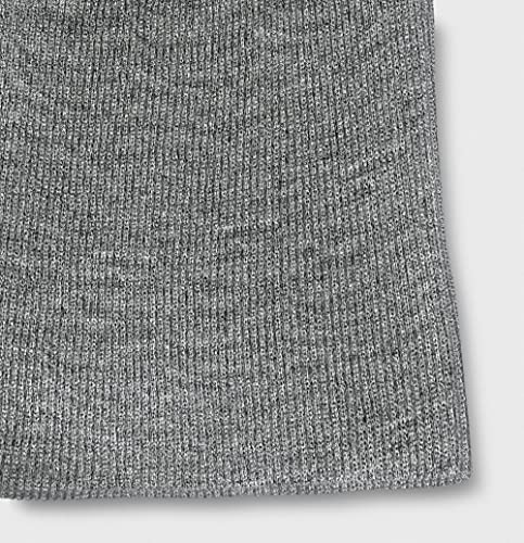 Jack & Jones Jacdna Beanie Noos Gorro de Punto, Gris (Grey Melange Grey Melange), Talla Única para Hombre