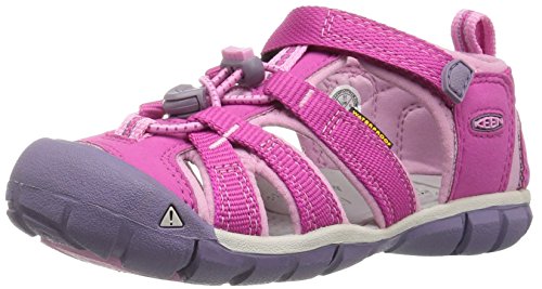 KEEN Seacamp II CNX, Sandalias de Senderismo Hombre, Rosa (Very Berry/Lilac Chiffon Very Berry/Lilac Chiffon), 38 EU