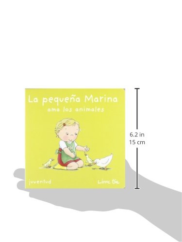 La pequeña Marina ama a los animales (EL PEQUEÑO EDU)