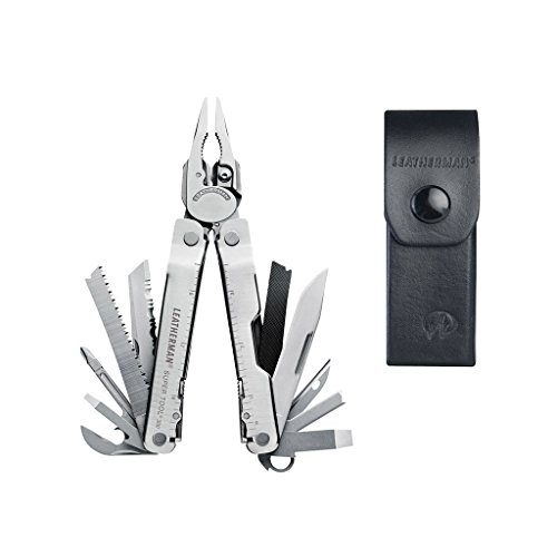 LEATHERMAN Super Tool 300 Herramienta Multifunción + Funda + Grabado Laser