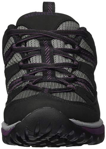 Merrell Siren Sport 3 GTX, Zapatillas para Caminar Mujer, Negro (Negro/Blackberry), 37 EU