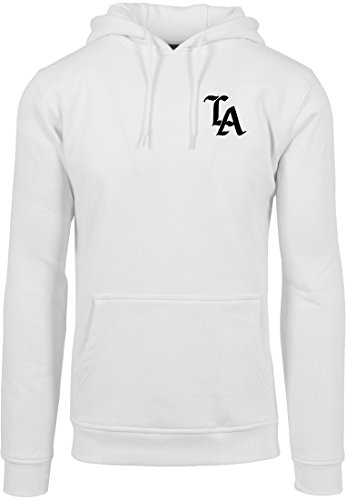 Mister Tee LA Hoody Sudadera con Capucha, Blanco, Extra-Small para Hombre