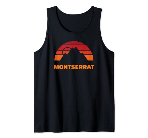 Montserrat recuerdo de montaña Camiseta sin Mangas