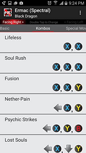 Moves for Mortal Kombat X (No Ads)