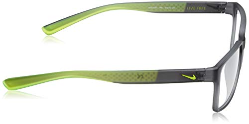 NIKE 7091 065 54 Monturas de Gafas, MT Crystal Dk Gry/Crystal, Hombre