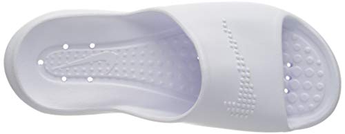 Nike Victori One Shower Slide, Sandal Mujer, White/White-White, 38 EU