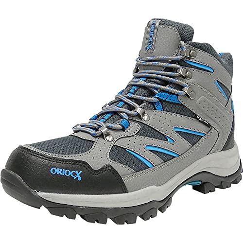 ORIOCX 00223523 Najera V3 Pro, Botas de Montaña Unisex, Gris/Azul, EU 40