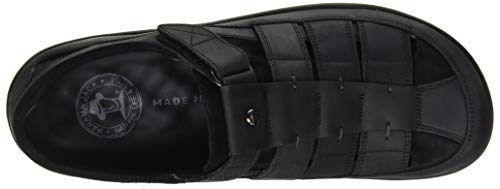 Panama Jack Meridian Basics, Sandalias Punta Cerrada Hombre, Negro (Negro C3), 43 EU