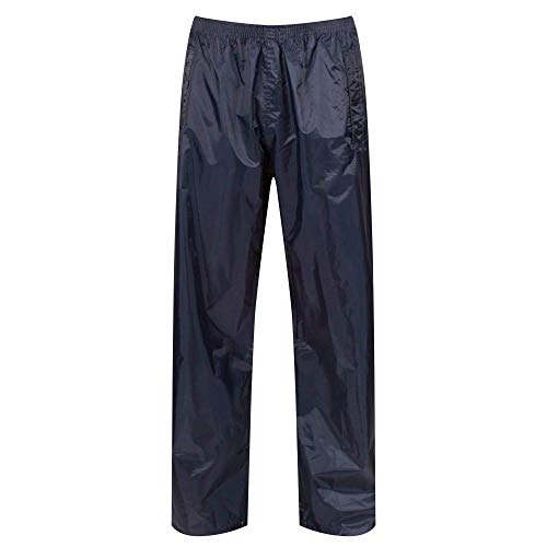 Regatta Stormbreak - Pantalón para hombre (impermeable), azul marino, tamaño 48-50 EU