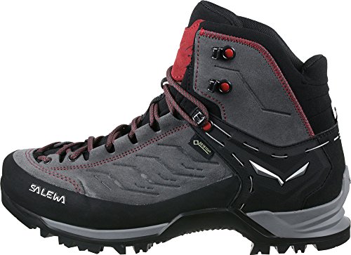 Salewa MS Mountain Trainer Mid Gore-TEX Botas de Senderismo, Charcoal/Papavero, 39 EU