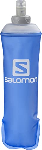 SALOMON ADV Hydra Vest 4 Chaleco de hidratación 4L, 2 Botellas SoftFlask 500 ml Incluidas, Unisex-Adult, Rojo, L + Soft Flask Bidón Flexible 500ML Trail Running Senderismo