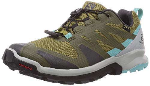 SALOMON Calzado Bajo XA ROGG GTX, Zapatillas de Trail Running Mujer, Martini Olive, 36 EU