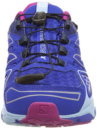 Salomon L38307900, Zapatillas de Trail Running Mujer, Azul (Blue Yonder/White/Deep Dalhia), 36 2/3 EU