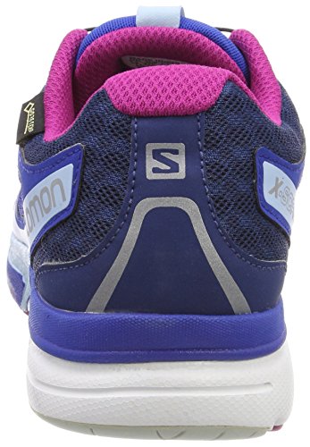 Salomon L38307900, Zapatillas de Trail Running Mujer, Azul (Blue Yonder/White/Deep Dalhia), 36 2/3 EU