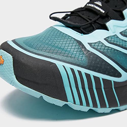 Scarpa RIBELLE Run WMN, Zapatillas de Trail Running Mujer, Aqua-Black ARSFW Speed Force, 39.5 EU