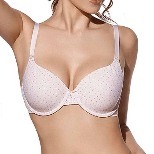 Selene Greta, Sujetador Copa Foam con Aros Para Mujer, Rosa, 95C (Talla Fabricante: 95C)