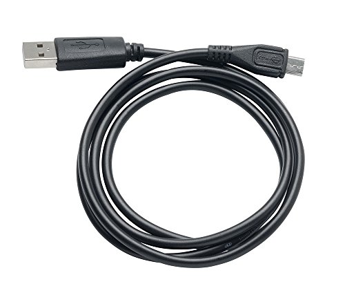 Slabo Cable de Datos Micro USB para ACEPAD A121 | A140 | A96 | Telekom Puls Carga/Sync - Negro