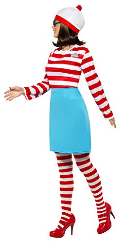 Smiffy's - Disfraz de Wally para mujer, talla UK 8-10 (39504S)