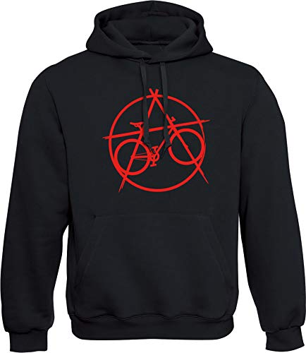 Sudadera con Capucha: : Bicicleta de Anarquía - Regalo para Ciclista-s - Bici Bike Fixie BTT MTB BMX Mountain-Bike Downhill Regalos Deporte - Sweat-Shirt Hoodie Hombre-s y Mujer-es Outdoor (M)