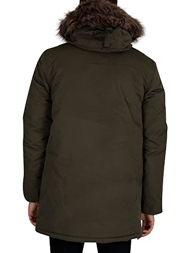 Superdry Everest Parka, Army Khaki, XL para Hombre