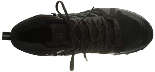 The North Face Mens Litewave Fastpack II Mid WP, Zapato para Caminar Hombre, TNF Black, 42.5 EU