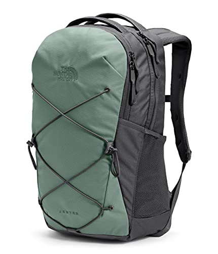 The North Face Mochila Jester para mujer, corona Laurel verde/gris asfalto, talla única